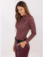 Bluzka IT BZ model 21441073 bordowy - FPrice