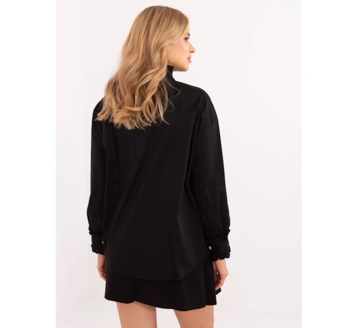 MI KS košile C237.71 černá MI KS košile C237.71 černá