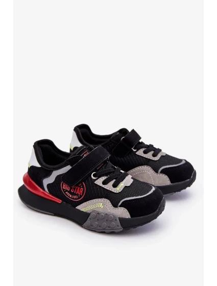 Dětské tenisky Memory Foam System Big Star LL374224 Černá Dětské tenisky Memory Foam System Big Star LL374224 Černá