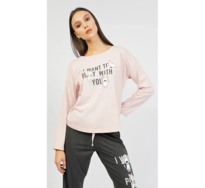 Dámské pyžamo dlouhé Veronika