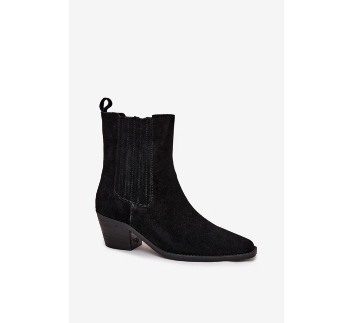 Boty na podpatku  model 216949 Step in style