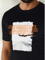 Pánské tričko s potiskem černé Dstreet model 21975051 - FashionStreet