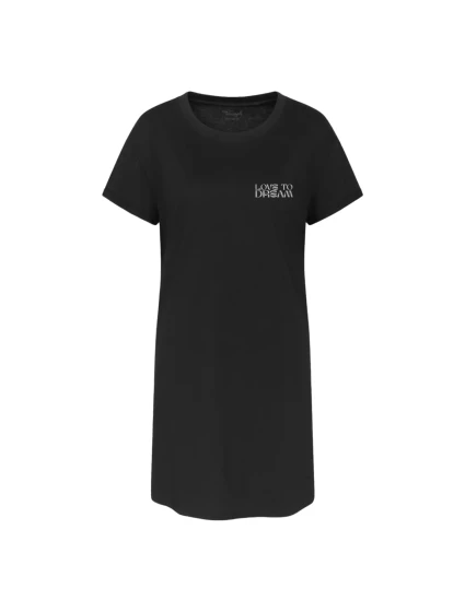 Dámská noční košile Nightdresses NDK X - BLACK - černá 0004 - TRIUMPH