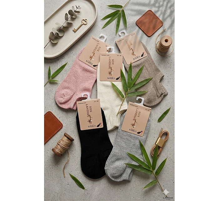 Dámské krátké ponožky 013 Bambus model 20893158 3542 - WiK