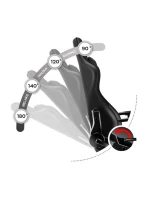 Dětská herní židle  Black model 21325928 - Huzaro