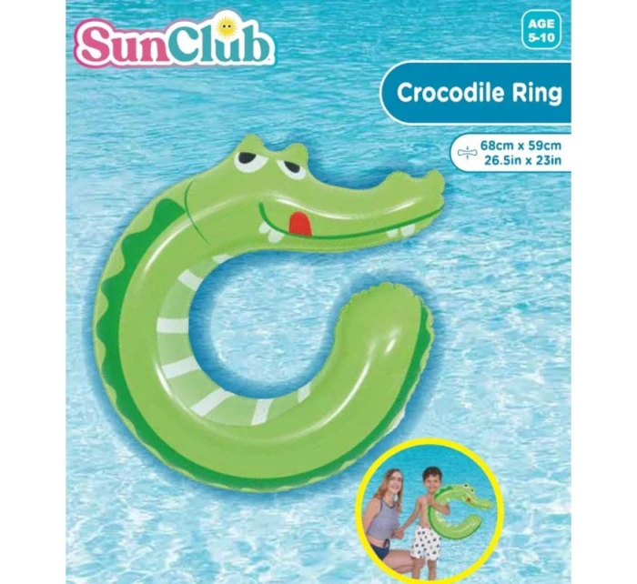 ZVÍŘECÍ PLAVACÍ KOLO 68x59 cm STROKODYL 35448