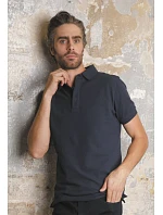 Men Pánské piqué polo night blue model 22500584 - NEOBLU Men Pánské piqué polo night blue model 22500584 - NEOBLU