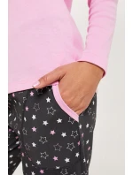 Italská móda Antilia long length sp. barva:růžová/print Italská móda Antilia long length sp. barva:růžová/print