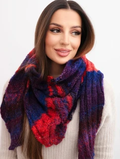 Komin dámský vlněný měkký šátek na  fialový model 21865176 - K-Fashion