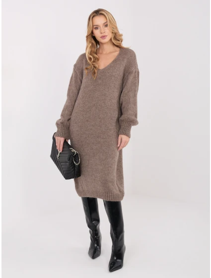 Sukienka IN SK model 21782337 ciemny bezowy - FPrice