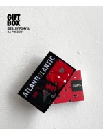 Pánské boxerky Love 2Pack + černá, červená model 20381184 - Atlantic Pánské boxerky Love 2Pack + černá, červená model 20381184 - Atlantic