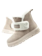 Dámské zimní kotníkové boty LCJ-25-01-3739L Béžová s ecru - Lee Cooper Dámské zimní kotníkové boty LCJ-25-01-3739L Béžová s ecru - Lee Cooper