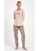 Dámské pyžamo dlouhé model 21745712 - Vienetta Dámské pyžamo dlouhé model 21745712 - Vienetta