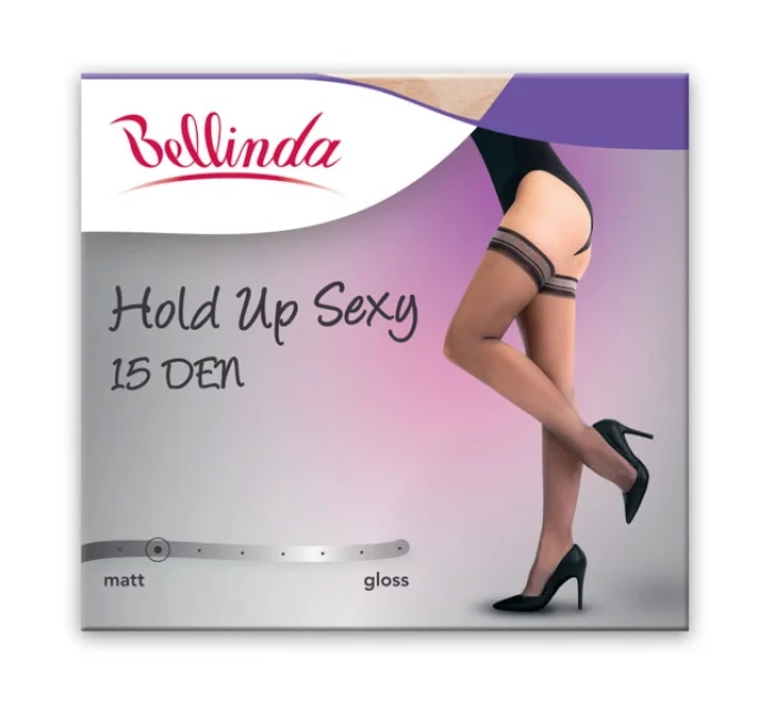 Samodržící punčocháče UP 15 DEN  černá model 19769847 - Bellinda