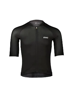 Cyklistické tričko POC M's PRISTINE Jersey – černé, pánské