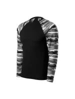 Tričko Camouflage LS M model 19378549 camouflage gray pánské - Malfini