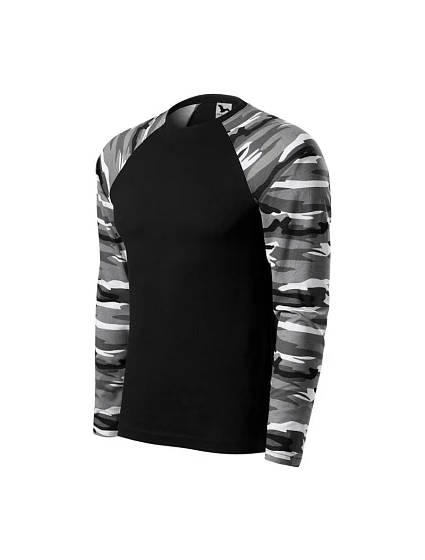 Tričko Camouflage LS M model 19378549 camouflage gray pánské - Malfini Tričko Camouflage LS M model 19378549 camouflage gray pánské - Malfini