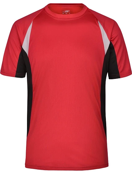 Daiber JN 391 Pánské běžecké tričko 02.0391 red/black Daiber JN 391 Pánské běžecké tričko 02.0391 red/black