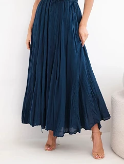 Dámská maxi bavlněná sukně s gumou v pase model 22036229 - K-Fashion