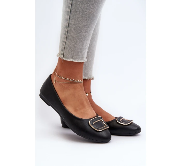Baleríny S Ozdobou Z Černé model 21656911 - Boto