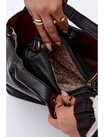 Černá taška z imitace kůže model 22111580 - Flora&Co