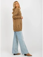 Dámský kardigan LC SW model 18140213 velbloudí - FPrice