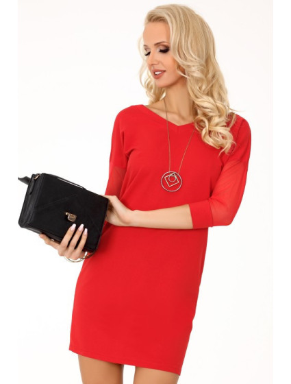 model 17571192 Červené šaty - Merribel