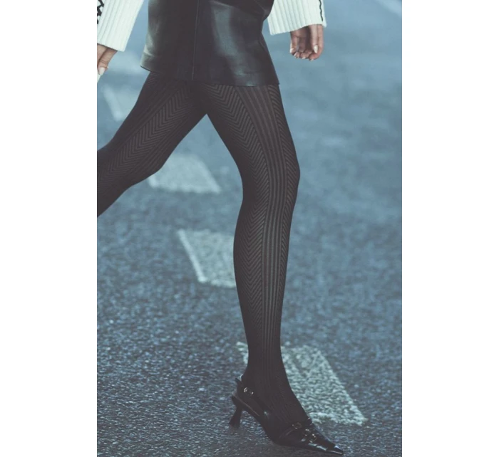 Silné punčocháče - vzor MAVIS Silné punčocháče - vzor MAVIS