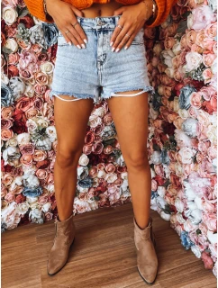 Dámské šortky PARADISE light blue model 21969835 - Dstreet