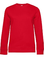 B&C QUEEN Crew Neck_° Dámská mikina 01.W01Q red B&C QUEEN Crew Neck_° Dámská mikina 01.W01Q red