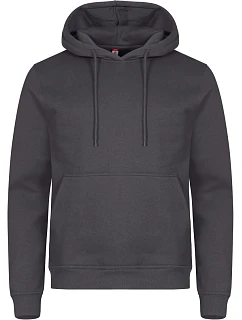 Clique Miami Hoody Unisex mikina s kapucí 67.1031 metal grey