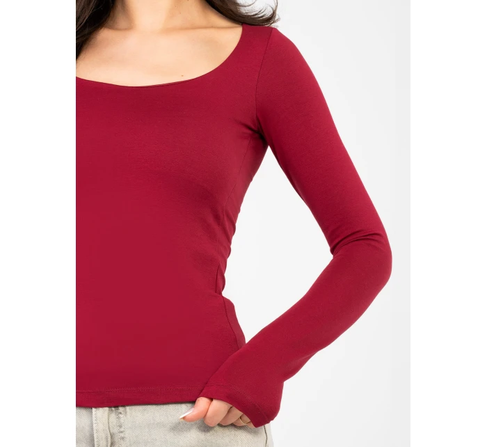 Bluzka RV BZ model 22011428 bordowy - FPrice