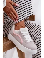 Dámské tenisky na platformě – šedé Tellnira Dámské tenisky na platformě – šedé Tellnira