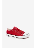 Pánské nízké tenisky Big Star – červené Pánské nízké tenisky Big Star – červené