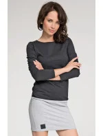 Dámské volnočasové krátké šaty model 15042440 Černá - Numinou