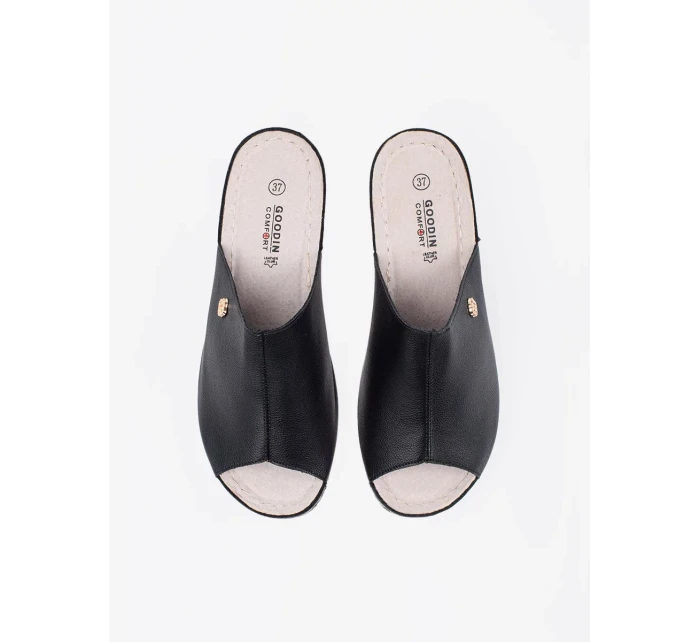 Dámské nazouváky na klínku FL1266B - GOODIN