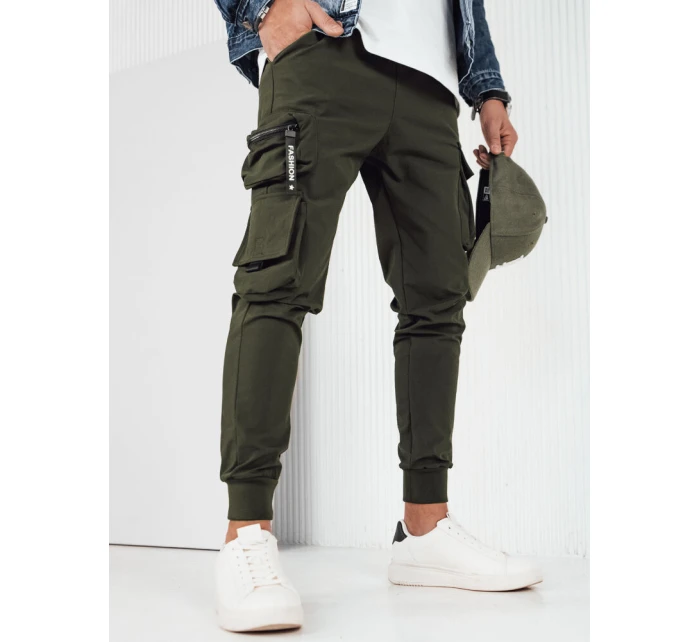 Pánské bojové kalhoty zelené Dstreet model 21973089 - FashionStreet