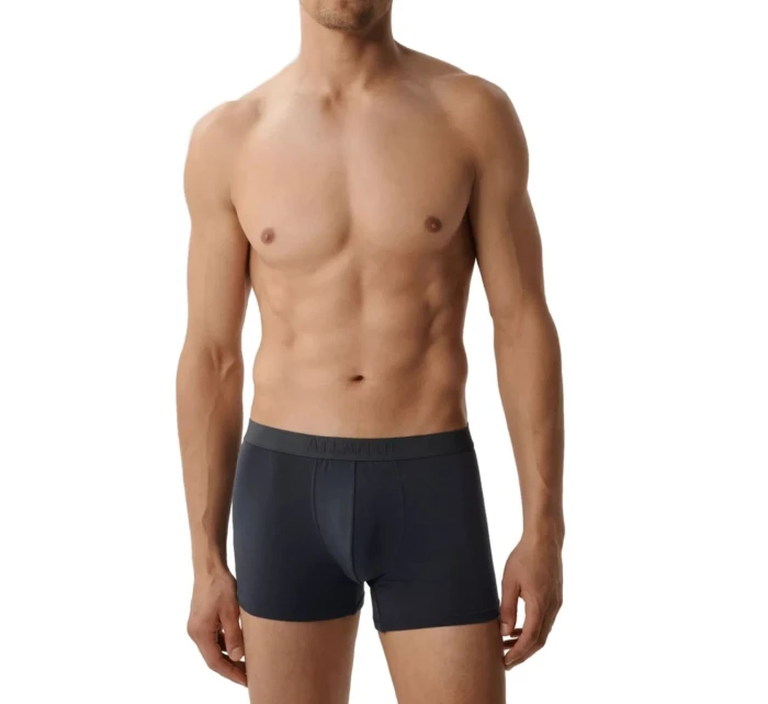 Pánské boxerky 2 pack 016 graphite - Atlantic