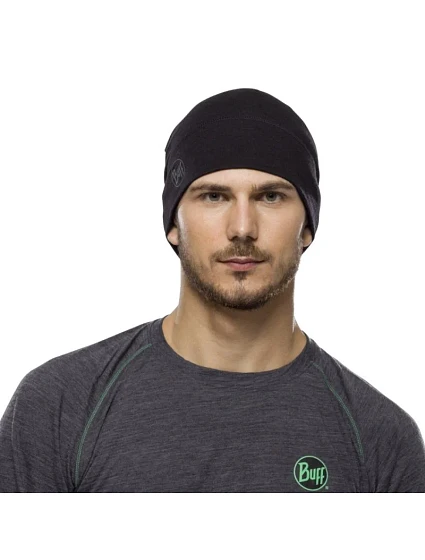 Lehká čepice Merino model 22389864 - Buff Lehká čepice Merino model 22389864 - Buff