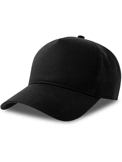 5 panelová baseballová kšiltovka black model 22456245 - Atlantis Headwear