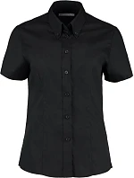 KK 701 Halenka Oxford s krátkým rukávem black model 22420392 - Kustom Kit KK 701 Halenka Oxford s krátkým rukávem black model 22420392 - Kustom Kit