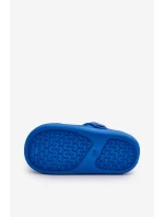 Dětské pěnové žabky s ozdobou modré Opleja Dětské pěnové žabky s ozdobou modré Opleja