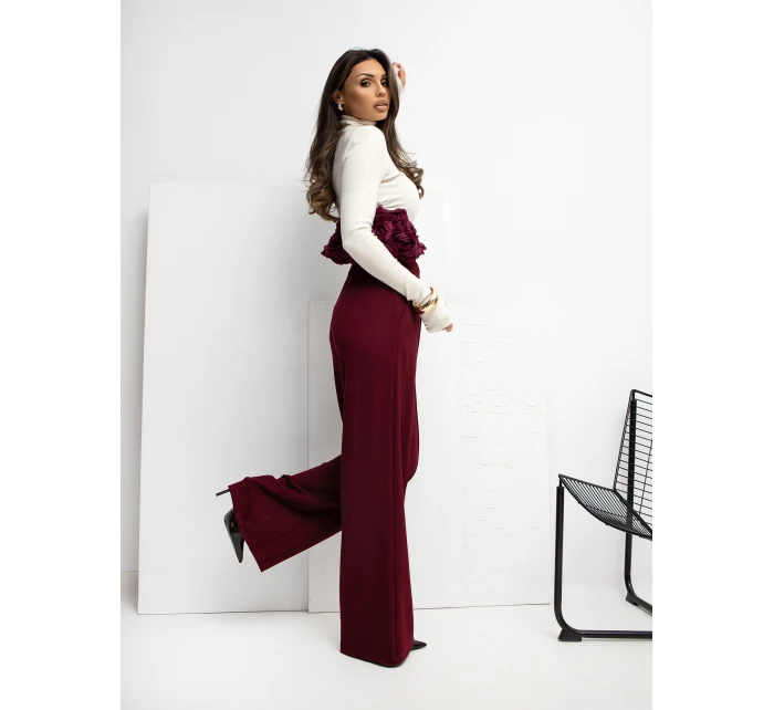 Spodnie dresowe RV DR model 21777673 bordowy - FPrice Spodnie dresowe RV DR model 21777673 bordowy - FPrice