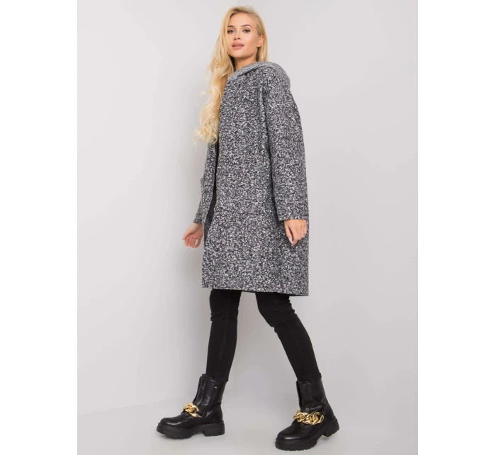 Dámský kabát TW CZ BI 21715 1.87P tmavě šedý Dámský kabát TW CZ BI 21715 1.87P tmavě šedý