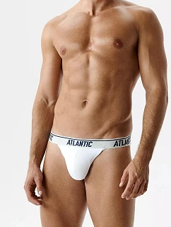 Pánské slipy model 22103954 A'3 bílé - Atlantic