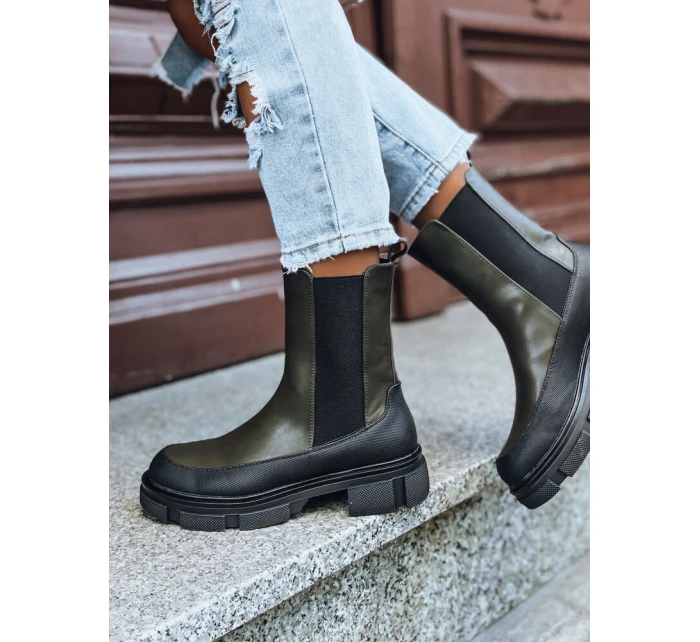 Dámské kozačky FROSTFALL green FashionStreet ZY0354