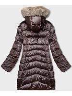 oboustranná dámská zimní bunda s kapucí model 21246417 - S'WEST oboustranná dámská zimní bunda s kapucí model 21246417 - S'WEST