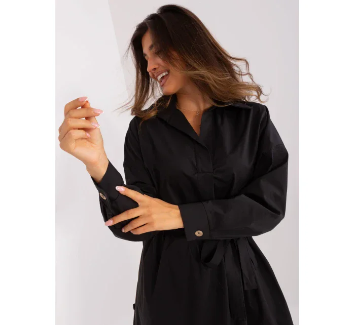 Sukienka CHA SK model 18861874 czarny - FPrice Sukienka CHA SK model 18861874 czarny - FPrice