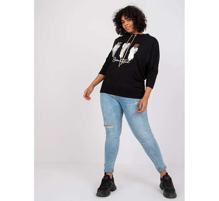 Halenka RV BZ 7483.37 černá Halenka RV BZ 7483.37 černá