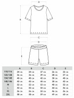 Chlapecké krátké bavlněné pyžamo model 17534884 Vícebarevné - Yoclub